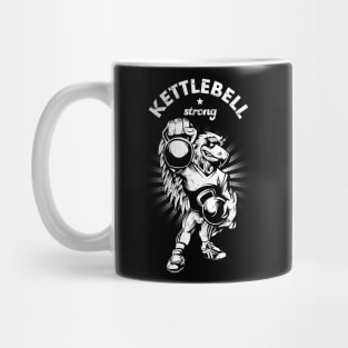 Kettlebell Cartoon Mug